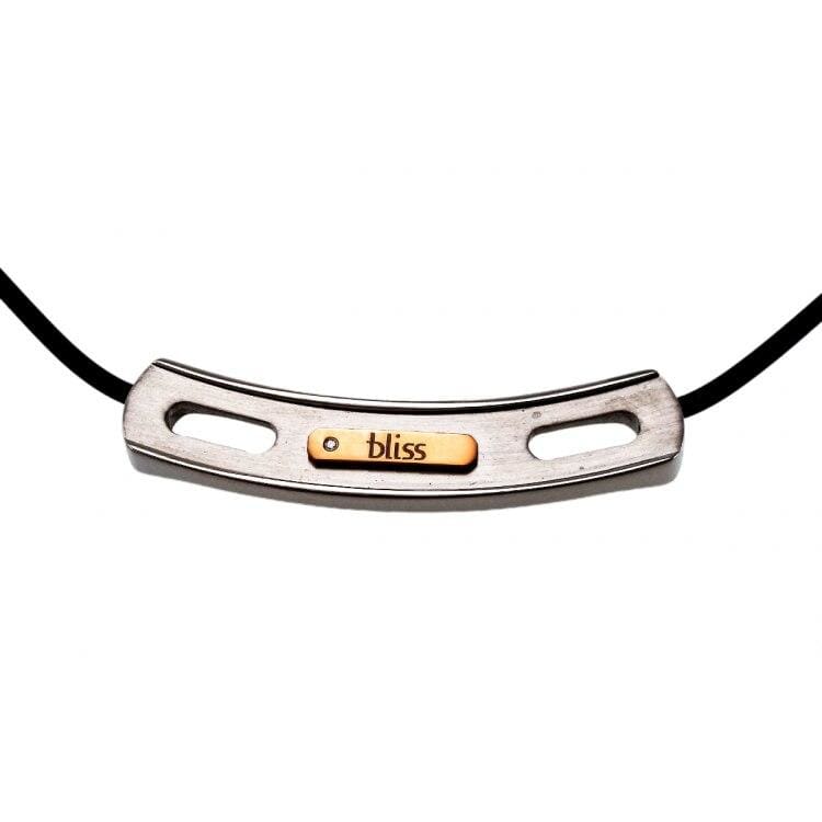 BLISS by Damiani "Gold Tytanium" Titanium & 18k Rose Gold Necklace