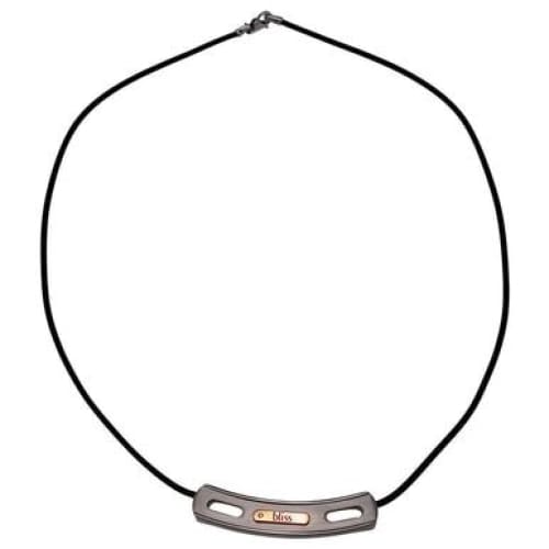 BLISS by Damiani "Gold Tytanium" Titanium & 18k Rose Gold Necklace