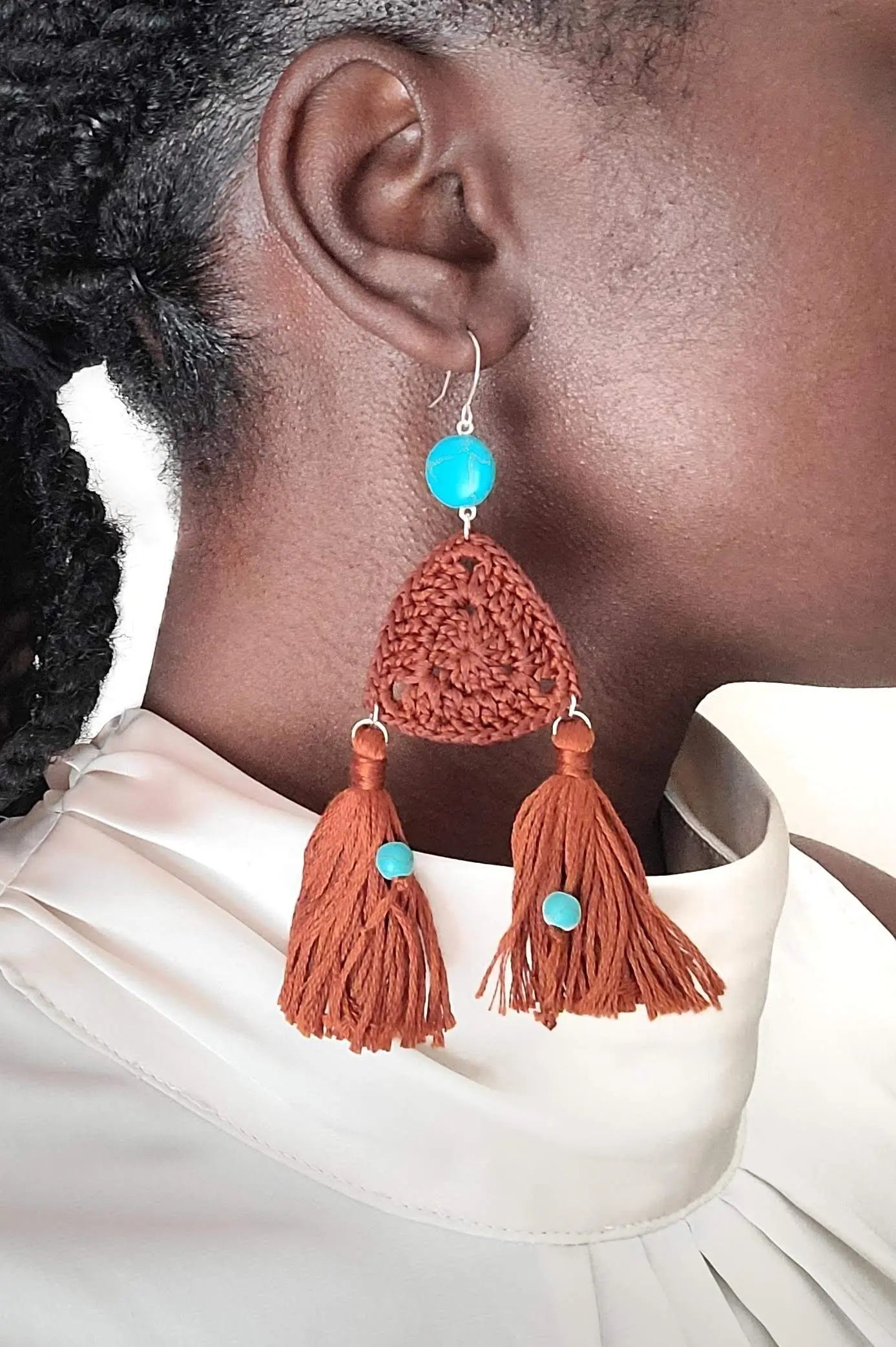 Double Tassel Earrings