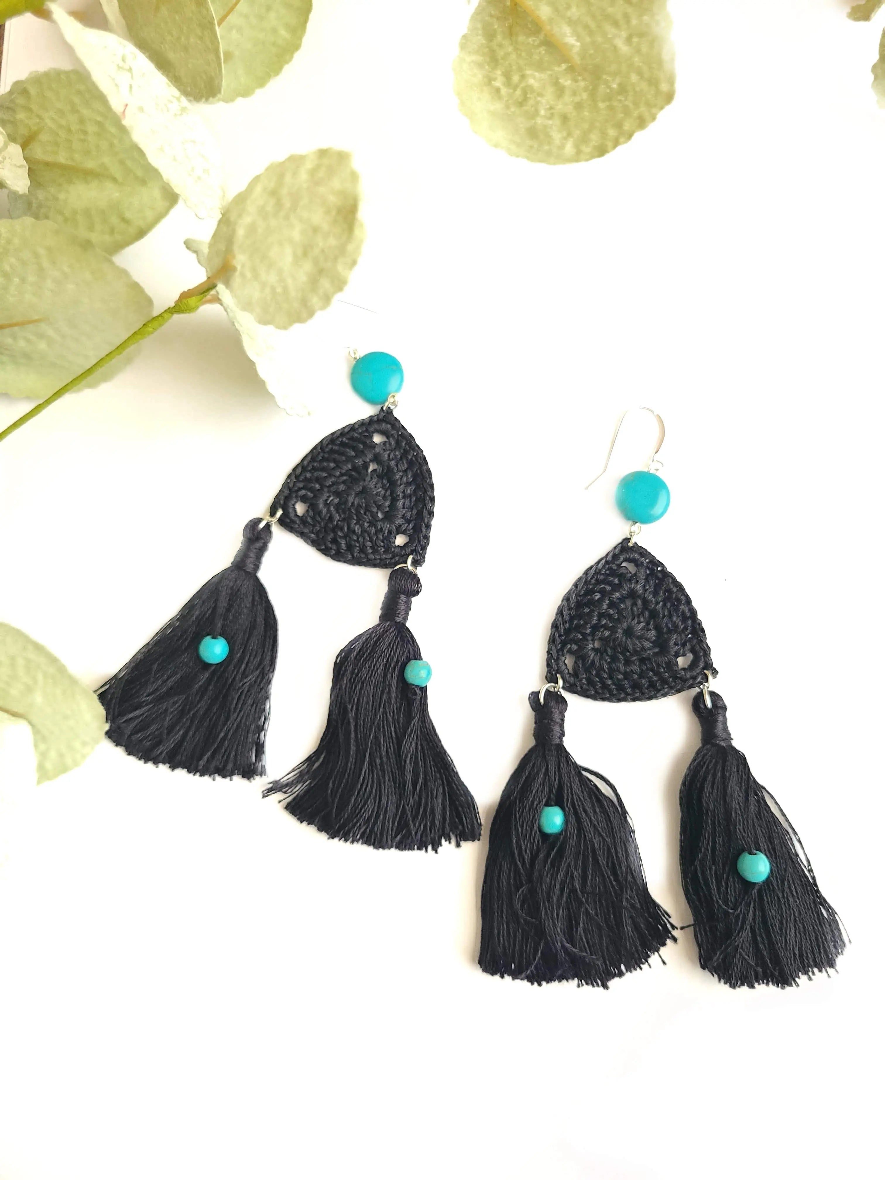 Double Tassel Earrings