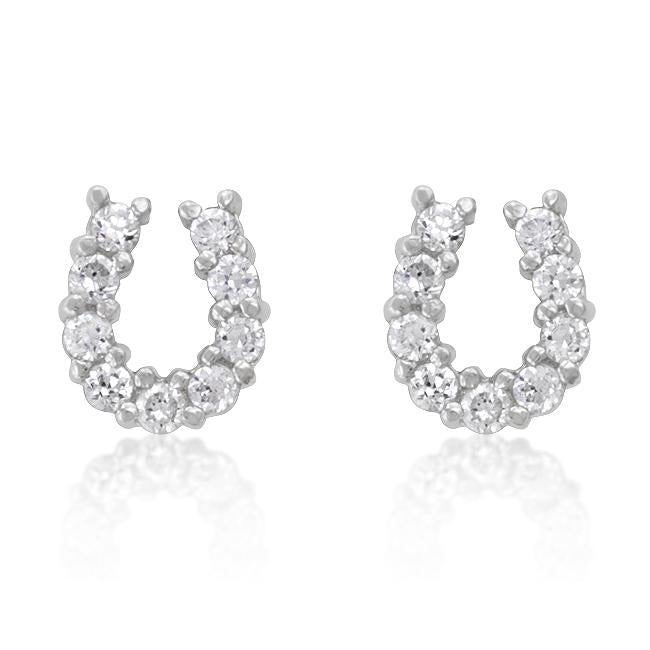 Lucky Horseshoe Earring Set