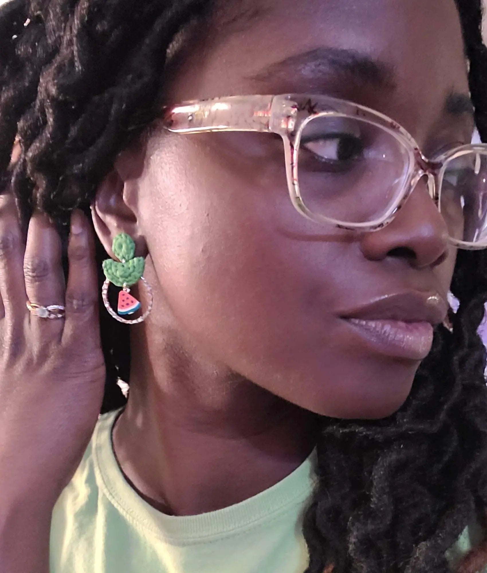 Watermelon Earrings