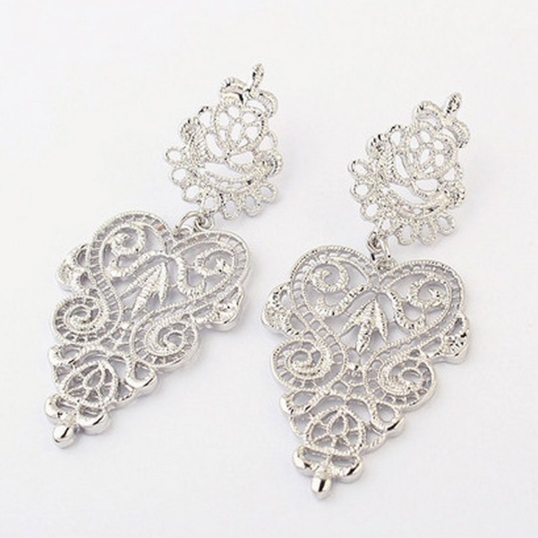 Agnes Earrings-Silver